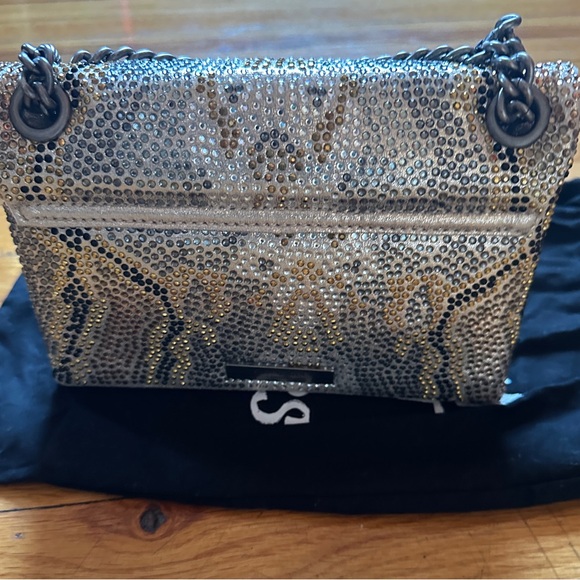 Brand New, RARE & Beautiful Kurt Geiger Multi Crystal Mini Kensington handbag. - Picture 2 of 12